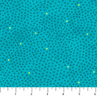 Hugs&Kisses Flannel Teal