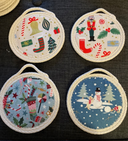 Rope Wreaths and Ornaments for the Holidays w/Anne Warren - October 5, 2025 1:30AM - 4:30PM RALEIGH
