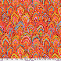 Kaffe Fassett Marble Scallops - Red