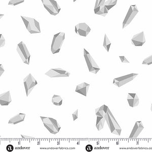 Still Crystals White By Libs Elliott
