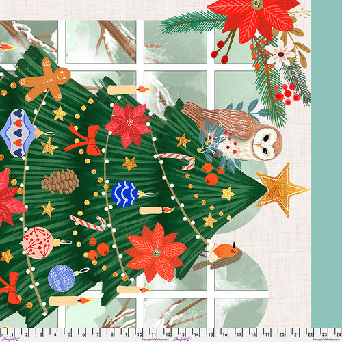 Christmas Cabin Cozy Christmas - Panel #233