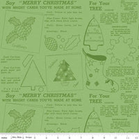 Classic Christmas - Handmade - Green
