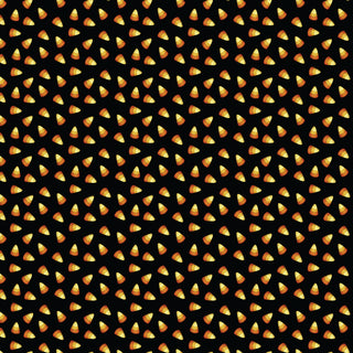 Ghostly Soiree - Sweet Candy Corn - Black - Nicole Decamp
