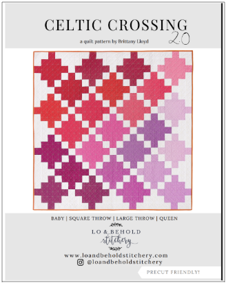 Celtic Crossing 2.0 Quilting w/Cristy  - September 9, 11, 23 & 25 5:30pm-8:30pm WILMINGTON