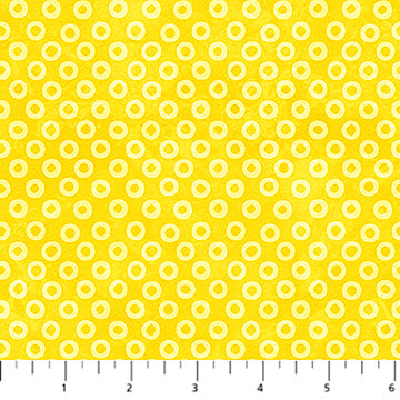 Hugs&Kisses Flannel Yellow