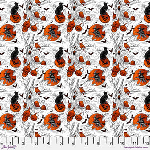Costumes & Cobwebs SM Haunted Toile White