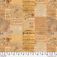 Tim Holtz Palette Orange Ephemera