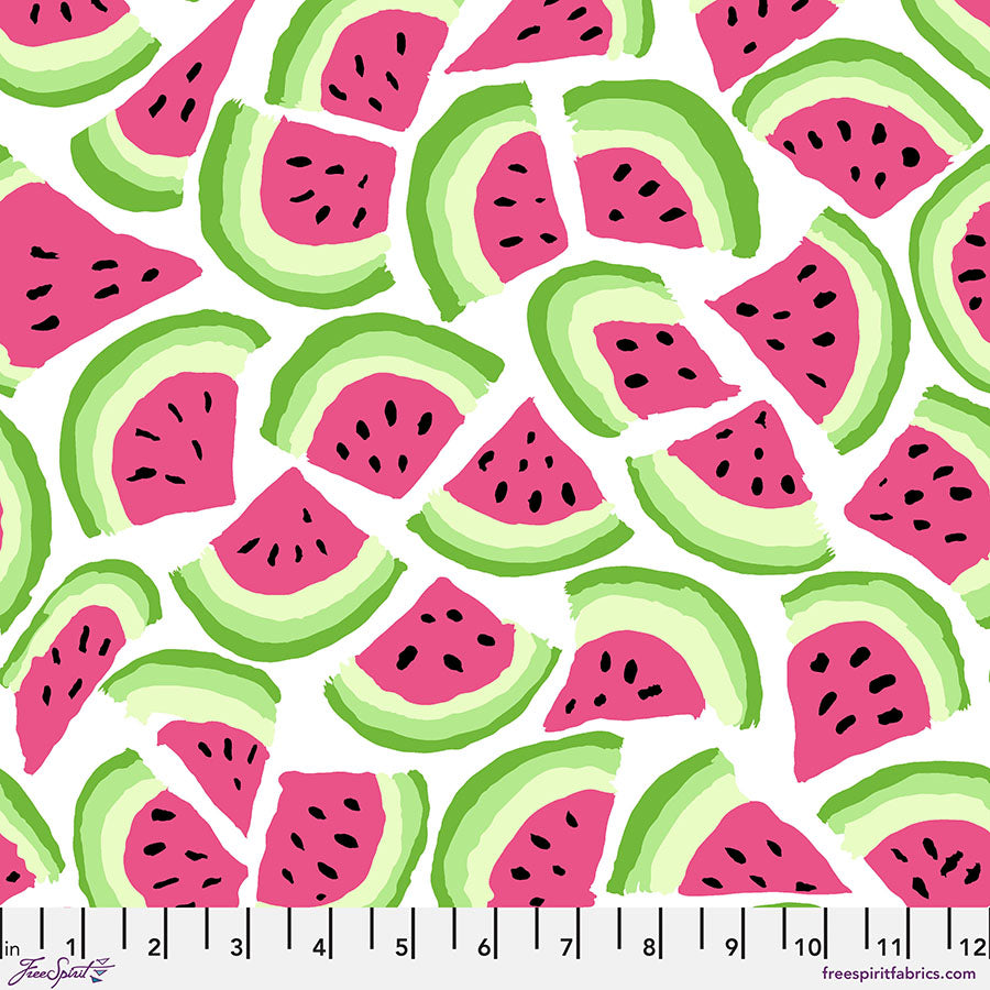August 2025 - Slice - White - Kaffe Fassett
