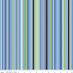 Cloudburst - Stripe - Blue