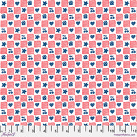 Happy Birthday, America - Simple American Home - Red - Mary Engelbreit