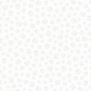 Quilting Illusions - Paw White