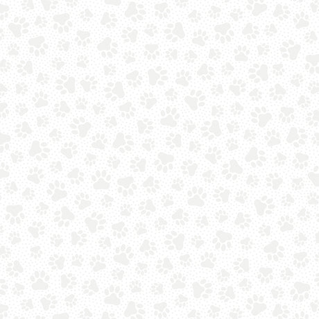 Quilting Illusions - Paw White