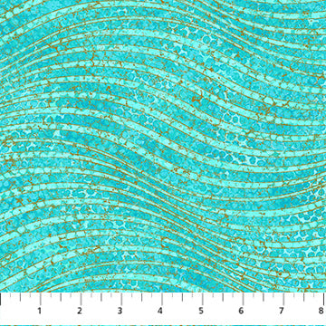 Waves - Shimmer Enigma Turquoise