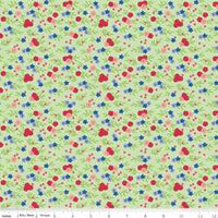 Cloudburst - Floral - Green