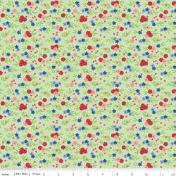 Cloudburst - Floral - Green