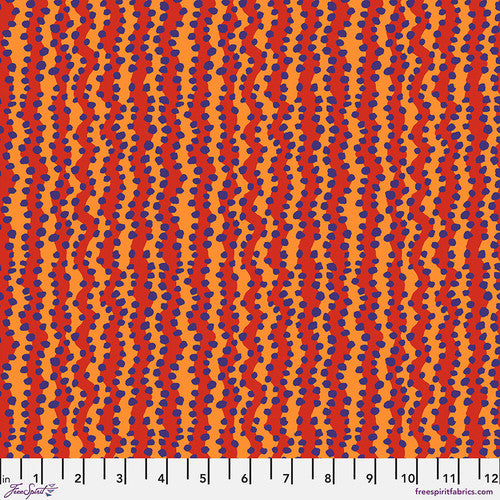Kaffe Fassett SM Bubble Stripe - Red