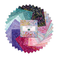 Candy Crush Batiks 5 Karat Crystals Charm Squares