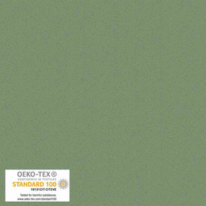 Petits Points - Dark Green - Blank
