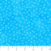 Hugs&Kisses Flannel Blue