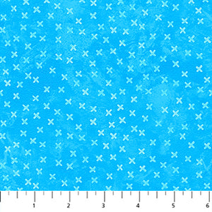 Hugs&Kisses Flannel Blue