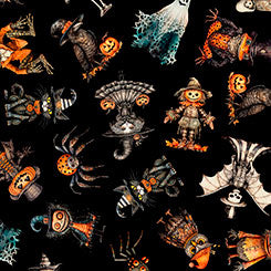 Jeepers Creepers Halloween Character Toss Black