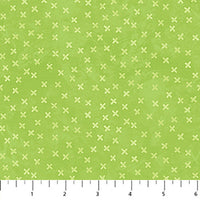 Hugs&Kisses Flannel Lime