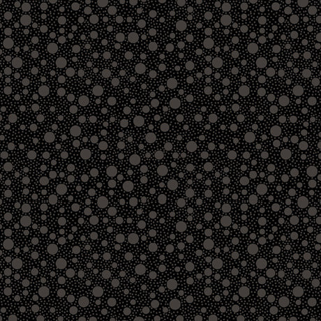 Quilting Illusions - Dots Black
