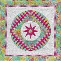 Pink Perfection: Be Colourful Wallhanging w/Judy Rains - January 4 & 25, 2026 1:30pm - 4:30pm RALEIGH
