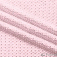 Minky Dots Blush Pink