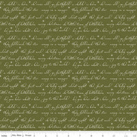 Glisten - Text - Green
