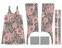 A Walk on the Prairie - Pinafore Home Decor Panel Sage Gray