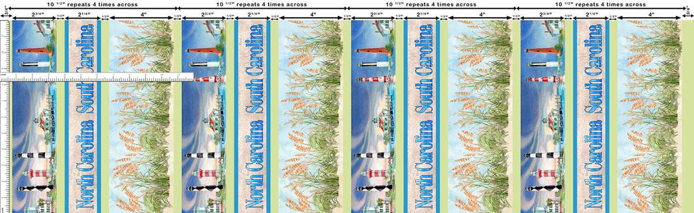 All Carolina Shop Hop 2024 - Decorative Stripe