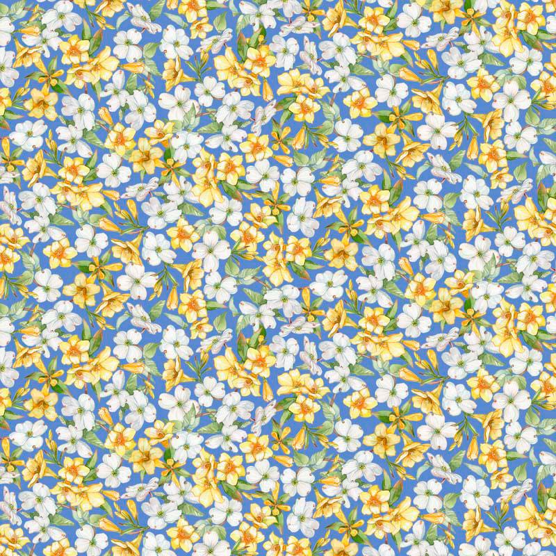 All Carolina Shop Hop 2024 - Dogwood Floral Wedgewood
