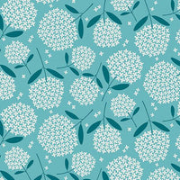 Blooming Color Fiori  Medium Turquoise