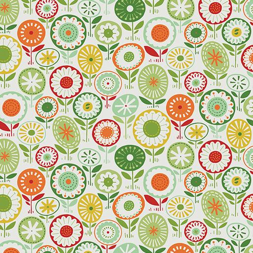 Blooming Color Josie  Green/Multi