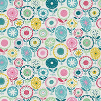 Blooming Color Josie  Turquoise/Multi