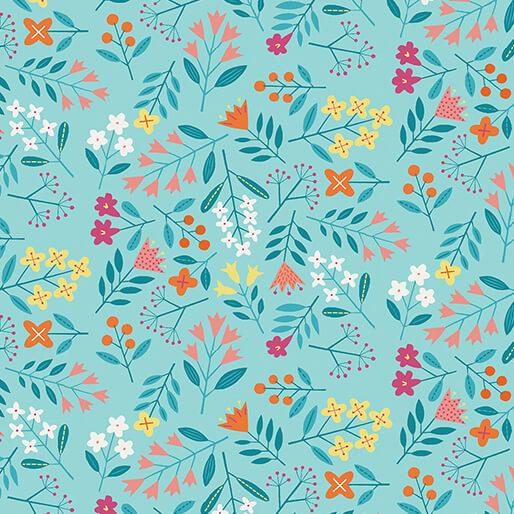 Blooming Color Lucy  Light Turquoise