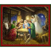 Born is the King NativityPanel -110