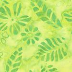 Bright Summer Tropical Leaves - Lime