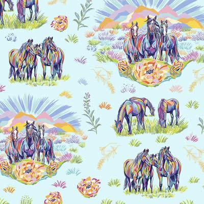 Calico Horses Aqua Calico Messenger