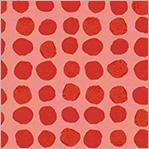 Carousel Polka Dots  Cherry