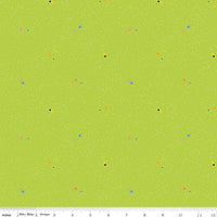 Colour Wall Dots -  Lime