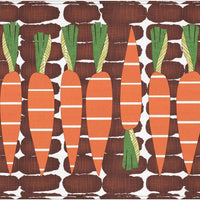 Cool Carrots Floor Canvas Rug Pattern - Digital Pattern