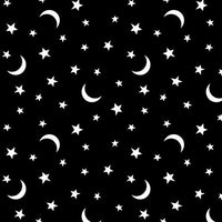 Black & Boo Stars & Moons