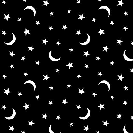 Black & Boo Stars & Moons