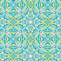 Vibrancy Medallion Aqua