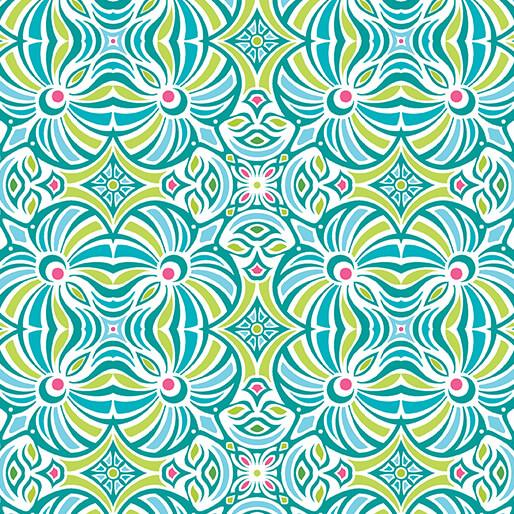 Vibrancy Medallion Aqua