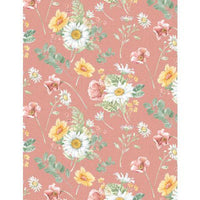 Daisy Days Large Floral Pink