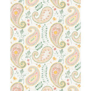 Daisy Days Paisley Cream