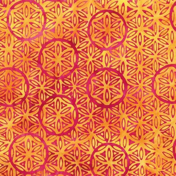 Bijou  Medallions Yellow - By Jacqueline De Jonge